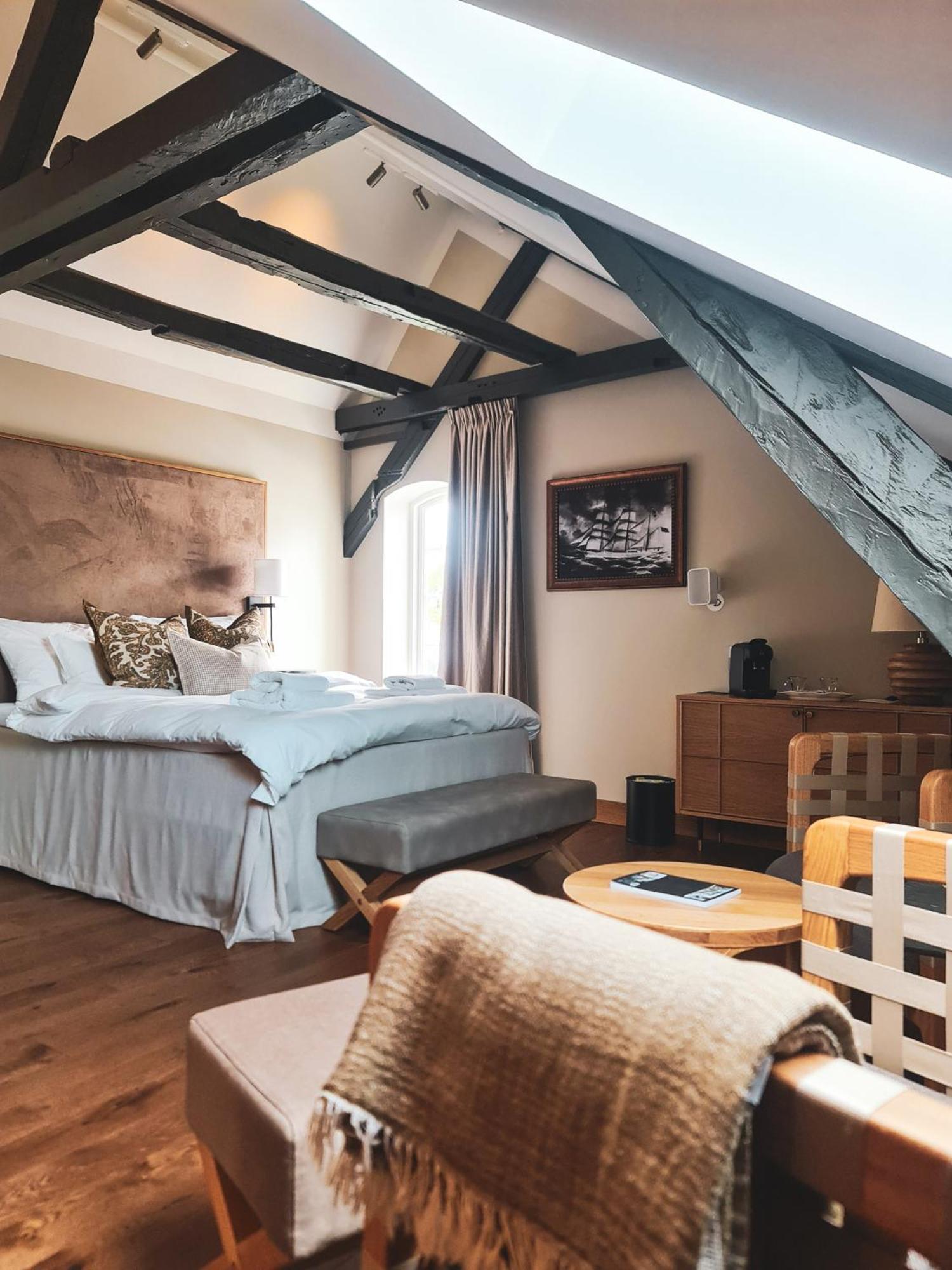 Det Lille Hotel Risor Bagian luar foto