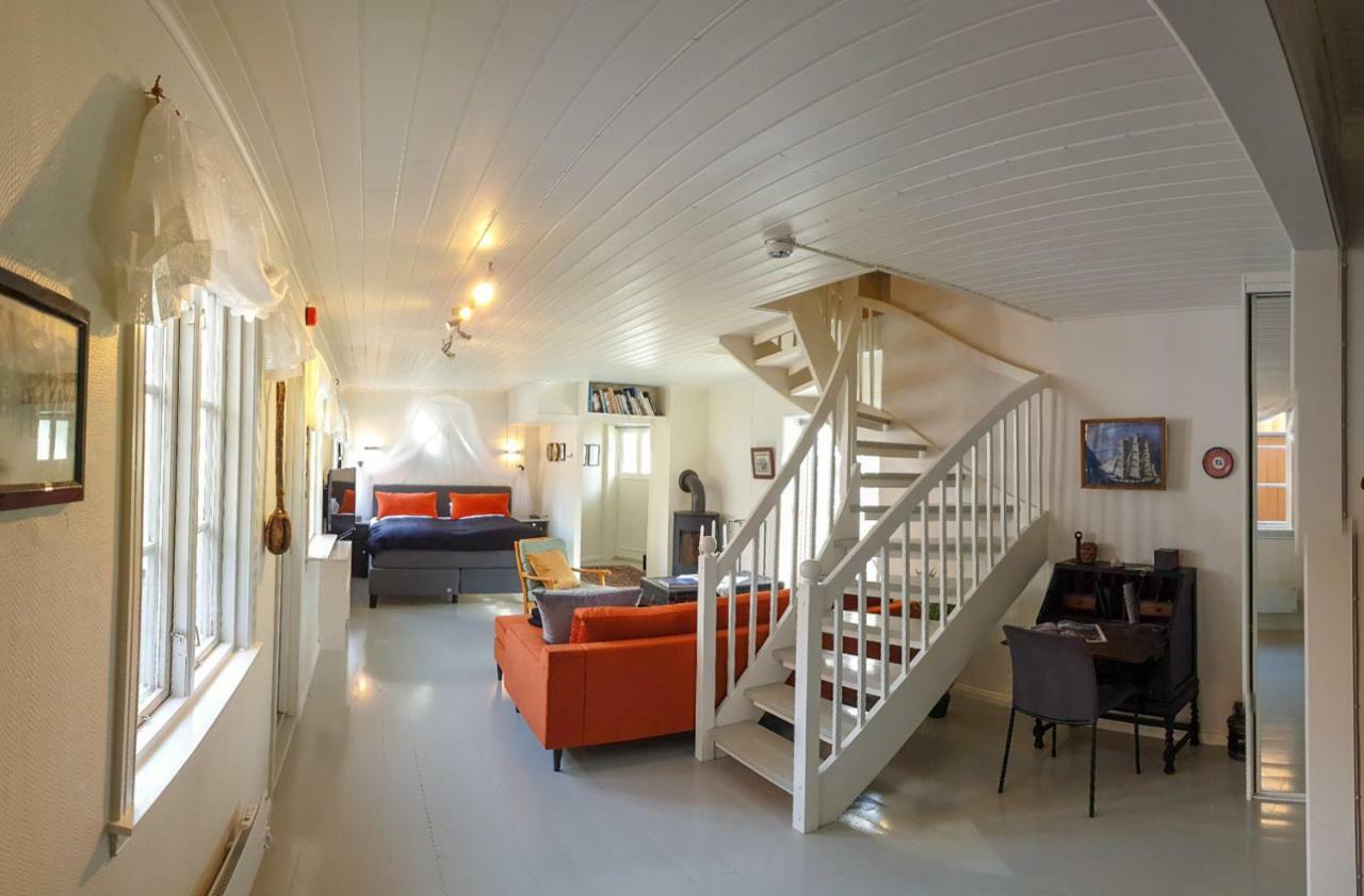 Det Lille Hotel Risor Bagian luar foto